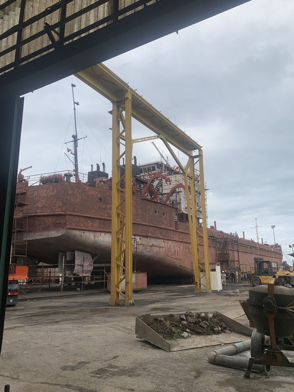 Посещение проекта в области судостроения и морской промышленности